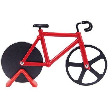 ⭐ Cortador Circular de Pizza en forma de Bicicleta
