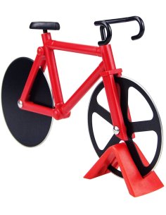 ⭐ Cortador Circular de Pizza en forma de Bicicleta 2