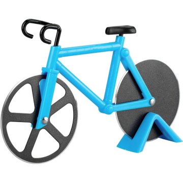 ⭐ Cortador Circular de Pizza en forma de Bicicleta