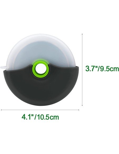 ⭐ Cortador Circular de Pizza en Rueda de corte, corta y porciona fácil