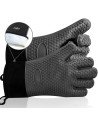 ⭐ Guantes BBQ Hornear Silicona Termo Resistente Calor