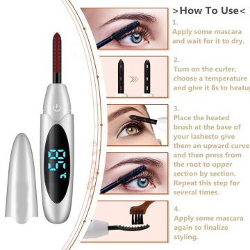 ⭐ Rizador Eléctrico Pestañas Profesional enchurcador rulos