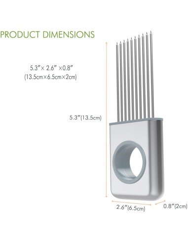 ⭐ Sujetador Trincho Para Rebanar Cebolla Holder Slicer