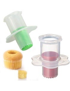 ⭐Setx2 Sacabocados Cupcakes Rellenos en Repostería