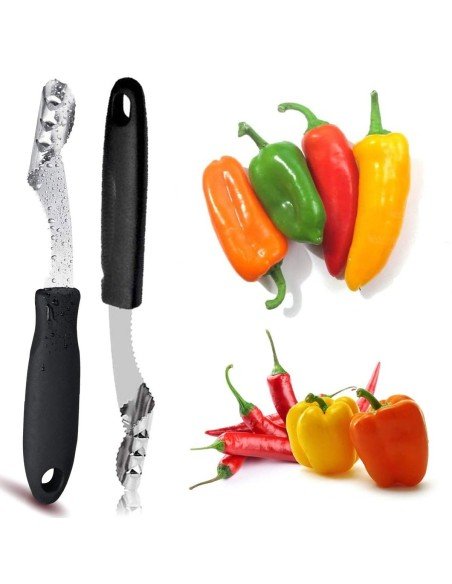 ⭐ Removedor de semillas pimientos tomates pepinos