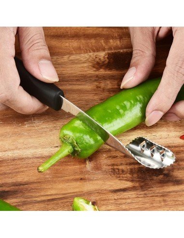 ⭐ Removedor de semillas pimientos tomates pepinos