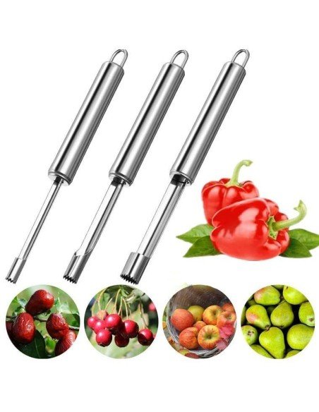 ⭐ Setx3 Removedores semillas ají chile jalapeños pimientos
