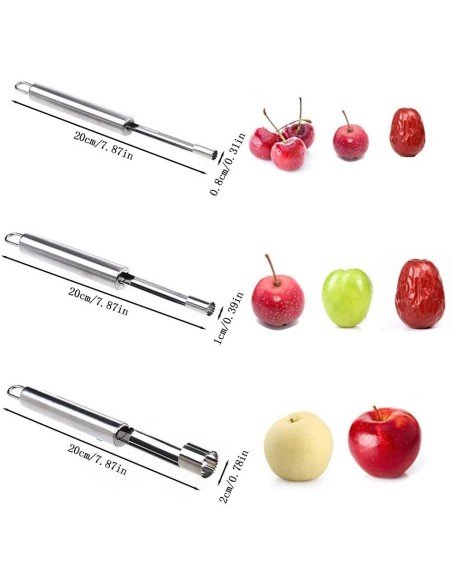 ⭐ Setx3 Removedores semillas ají chile jalapeños pimientos