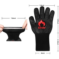 ⭐ Guantes BBQ Hornear Silicona Termo Resistente Calor