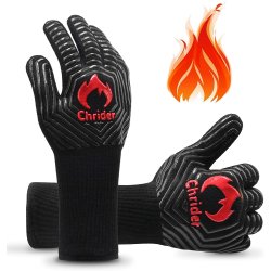 ⭐ Guantes BBQ Hornear Silicona Termo Resistente Calor