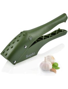 ⭐ Triturador Prensador Machacador Ajos Cocina Acero Inoxidable