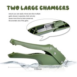 ⭐ Triturador Prensador Machacador Ajos Cocina Acero Inoxidable