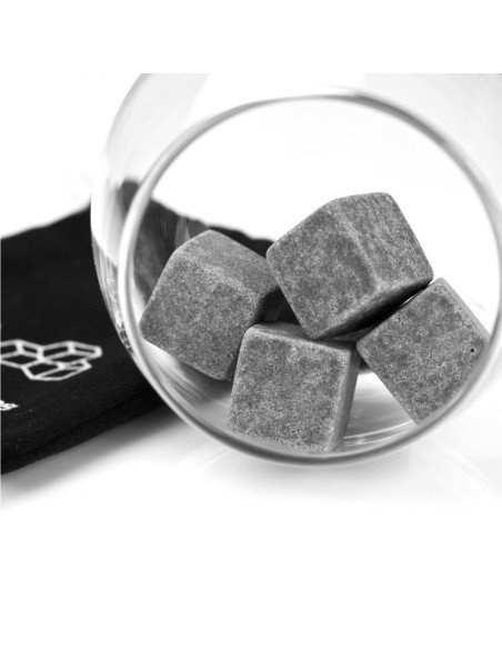 Set x9 Hielo de Roca Piedras térmicas para el Verdadero Whisky en las rocas