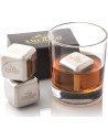 ⭐ Setx2 Cubos Hielo enfriar Whiskey Ice Rocks en Acero Inoxidable