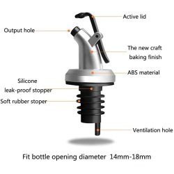 Tapa Dispensador de Botella para aceite, vino y otros