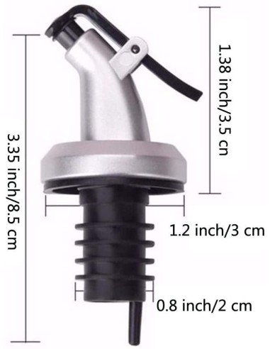 Tapa Dispensador de Botella para aceite, vino y otros