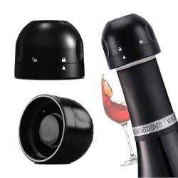⭐ Tapón al Vacío Botella Vino Tapa Hermética Reutilizable Bartender