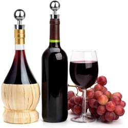 ⭐ Tapón al Vacío Botella Vino Tapa Hermética Reutilizable Bartender