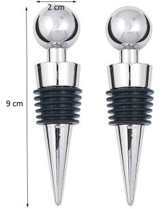 ⭐ Tapón al Vacío Botella Vino Tapa Hermética Reutilizable Bartender 2