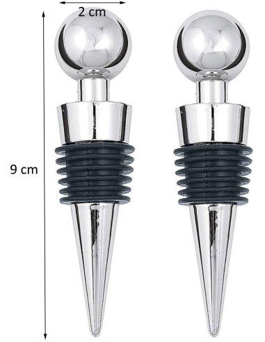 ⭐ Tapón al Vacío Botella Vino Tapa Hermética Reutilizable Bartender