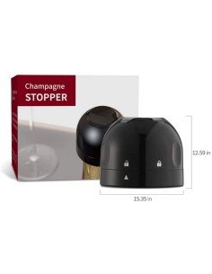 ⭐ Tapón al Vacío Botella Vino Tapa Hermética Reutilizable Bartender 2