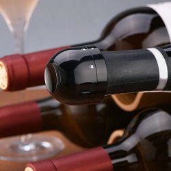 ⭐ Tapón al Vacío Botella Vino Tapa Hermética Reutilizable Bartender