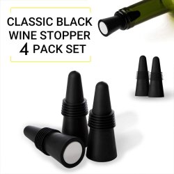 ⭐ Tapón al Vacío Botella Vino Tapa Hermética Reutilizable Bartender