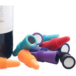 ⭐ Tapón al Vacío Botella Vino Tapa Hermética Reutilizable Bartender