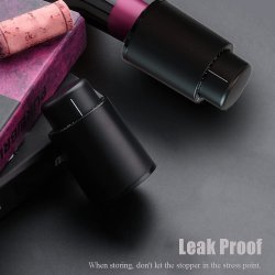 ⭐ Tapón al Vacío Botella Vino Tapa Hermética Reutilizable Bartender