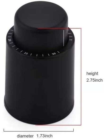 ⭐ Tapón al Vacío Botella Vino Tapa Hermética Reutilizable Bartender ⭐ Tapón al Vacío Botella Vino Tapa Hermética Reutilizable Bartender