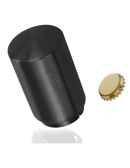 ⭐ Destapador Botella Magnético Automático De Acero Plateado ⭐ Destapador Botella Magnético Automático De Acero Plateado