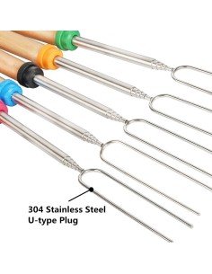 ⭐ Setx4 Brocheta BBQ Extensor Chuzo Masmelo Malvavisco 2