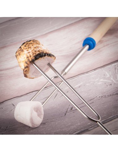 ⭐ Setx4 Brocheta BBQ Extensor Chuzo Masmelo Malvavisco