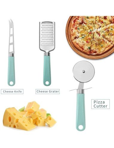 ⭐ Setx9 Utensilios Cocina ayudante cortador Set Regalo Oferta
