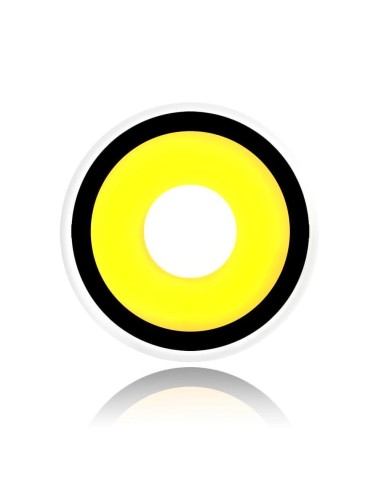 ⭐ Lentes de Contacto Crazy Manson Mad Hatter Yellow