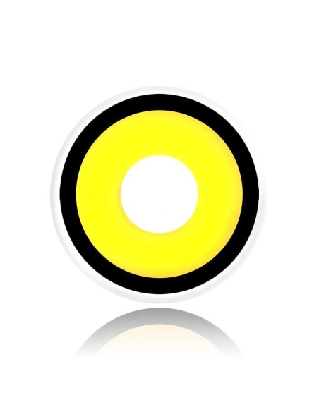 ⭐ Lentes de Contacto Crazy Manson Mad Hatter Yellow