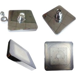 ⭐ Ducha Regadera cuadrada de 8 pulgadas con Led