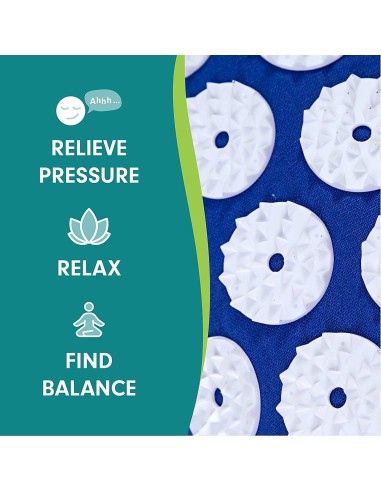 ? Tapete Antideslizante en Memory Foam Manta de Relajación