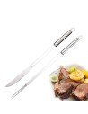 ⭐ Setx2 BBQ Tenedor y cuchillo Parrilla ternera llanera