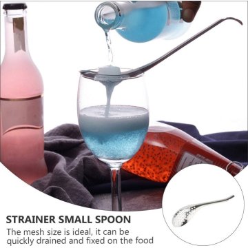 Cuchara Perforada de esfererificación Cocina Molecular Caviar