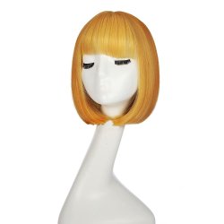 ⭐ Peluca Corta de fantasía Rubio para Halloween