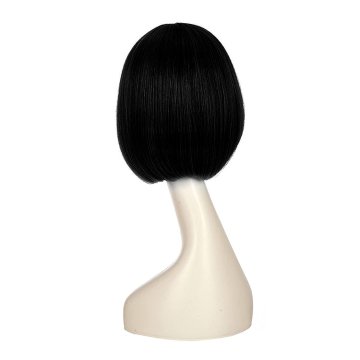 ⭐ Peluca Corta de fantasía Negro para Halloween