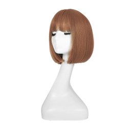 ⭐ Peluca Corta de fantasía Rubio para Halloween