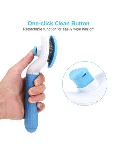 Cepillo Automatico pequeño para Mascotas, desprende automáticamente 2