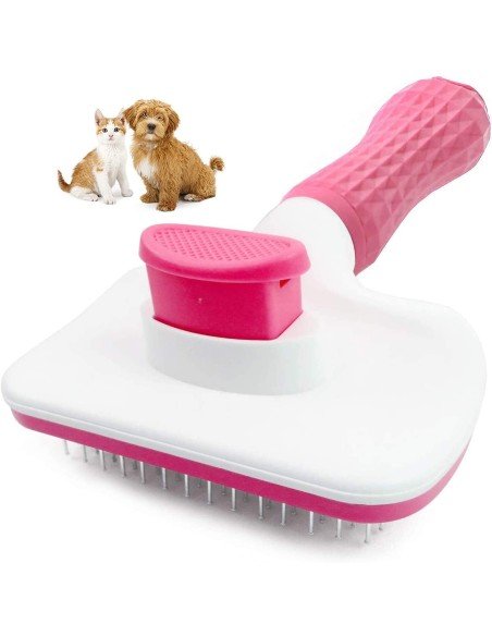 Cepillo Automatico pequeño para Mascotas, desprende automáticamente Cepillo Automatico pequeño para Mascotas, desprende automáticamente