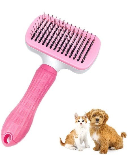 Cepillo Automatico pequeño para Mascotas, desprende automáticamente Cepillo Automatico pequeño para Mascotas, desprende automáticamente