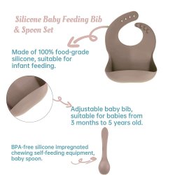 ✨  Set x6 de Alimentación para Bebés Bbabero Plato tazón cubiertos