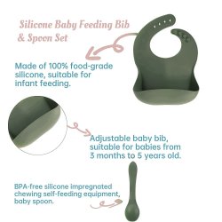 ✨  Set x6 de Alimentación para Bebés Bbabero Plato tazón cubiertos