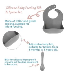 ✨  Set x6 de Alimentación para Bebés Bbabero Plato tazón cubiertos