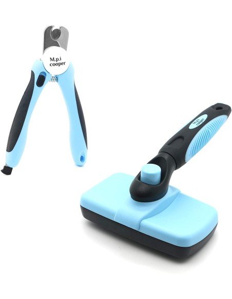 Cepillo Automático + Corta Uñas + Peine Kit Limpieza Mascota Cepillo Automático + Corta Uñas + Peine Kit Limpieza Mascota